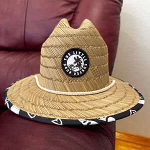 LITTLE SURFER DUDE STRAW SUNHAT